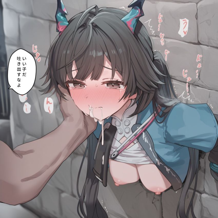 【画像】男さん「無料の肉便器で童貞卒業だ♥」歩いてたら壁にハマってる女を発見！みんなで使ってみたｗ