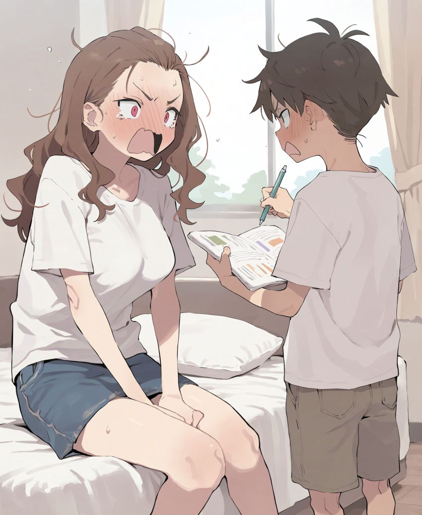 【画像】男くん「お姉ちゃ～ん！自由研究手伝って～」今年の自由研究は女体の神秘について