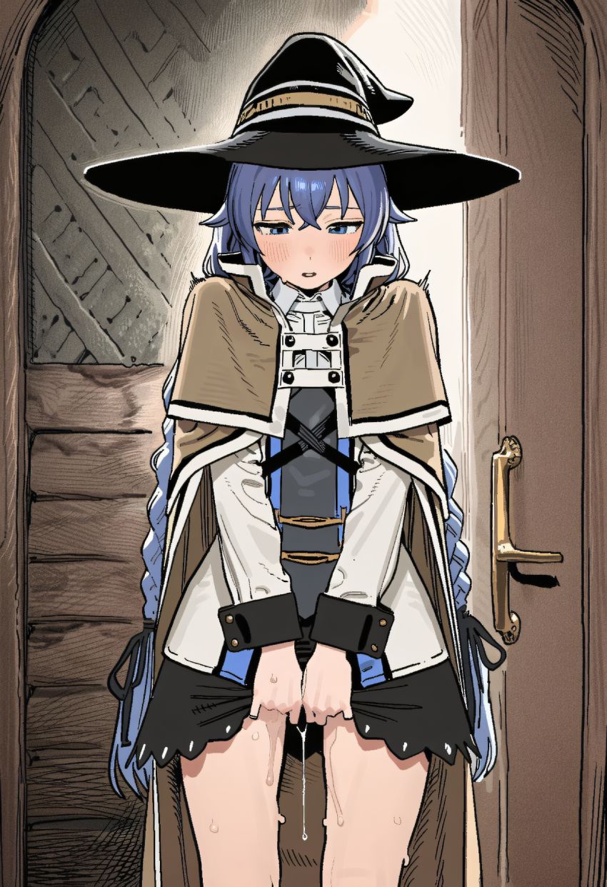 【画像】旦那の租チンに満足できなかった女さんオッサンのデカチンにヤられてしまう【無職転生】