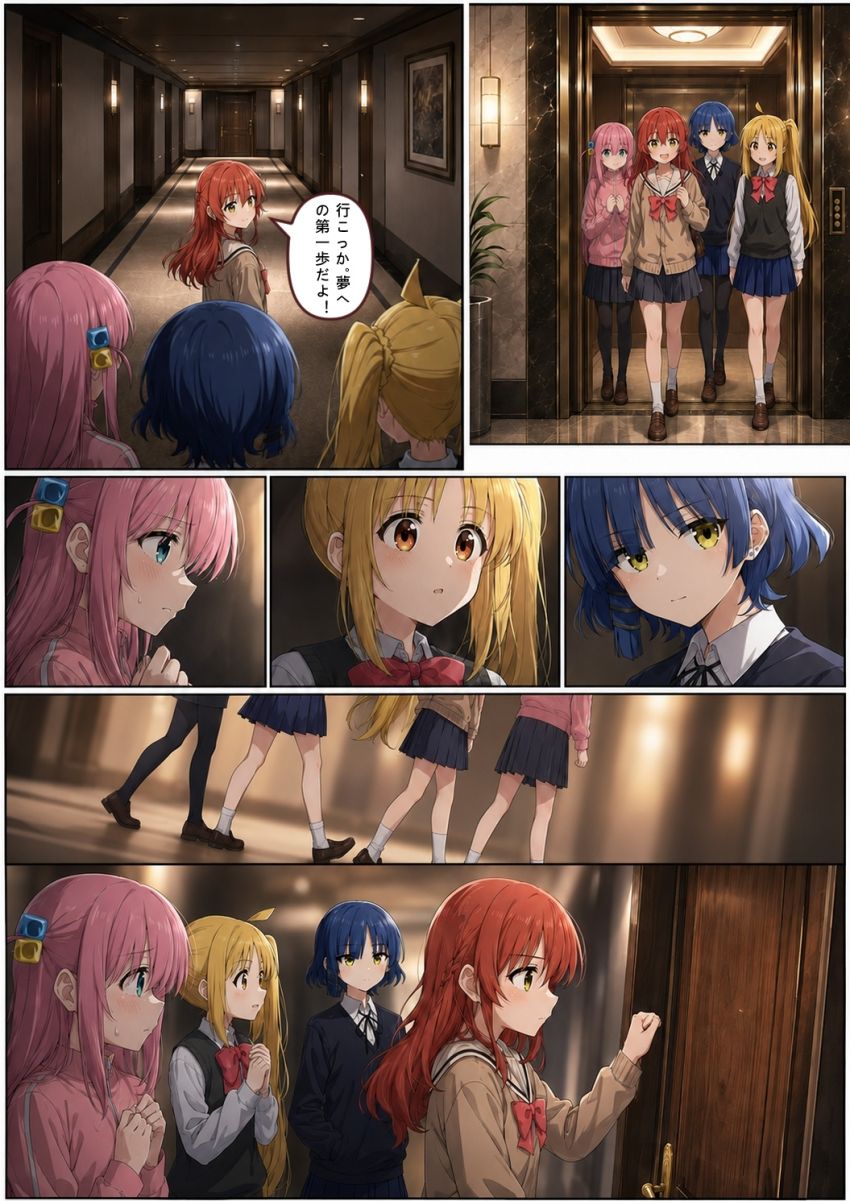 【画像】女さん「やだやだやだ…これ…枕営業だよね…」メジャーデビューと唆されオジサンたちに弄ばれるバンド女さん達【ぼっち・ざ・ろっく】