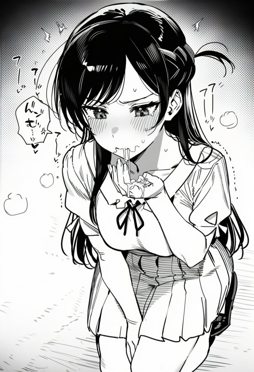 【画像】彼氏とのセッ●スを写真に撮られ脅されてしまう彼女【彼女、お借りします】