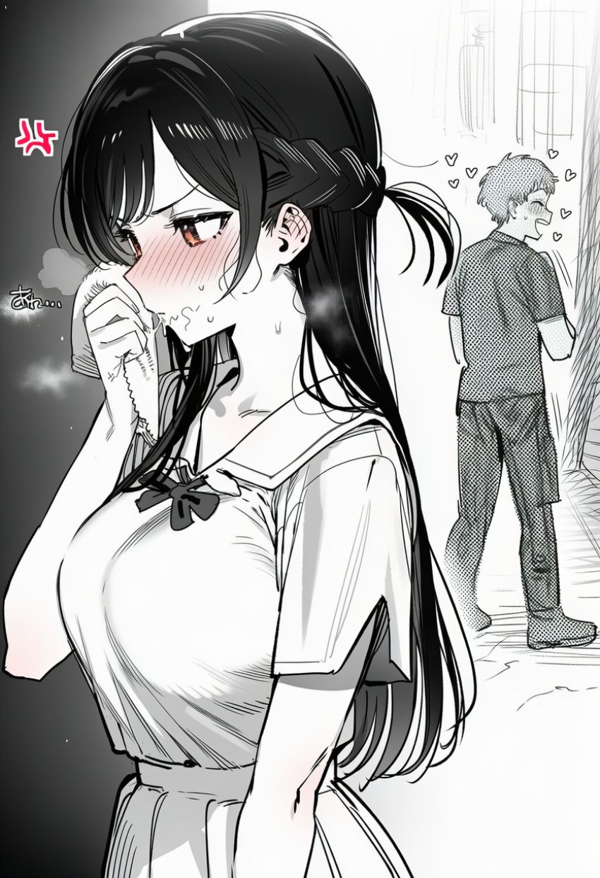 【画像】彼氏とのセッ●スを写真に撮られ脅されてしまう彼女【彼女、お借りします】