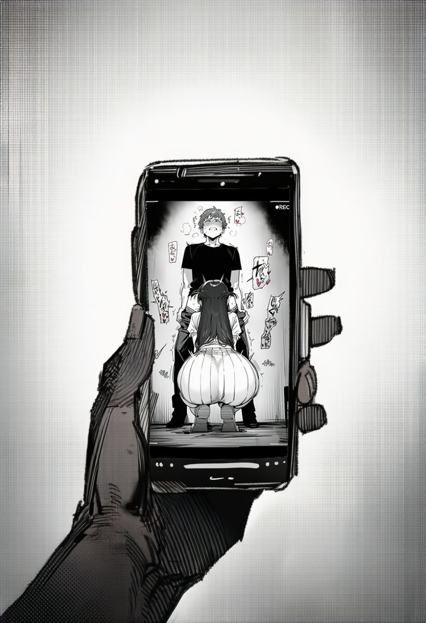 【画像】彼氏とのセッ●スを写真に撮られ脅されてしまう彼女【彼女、お借りします】