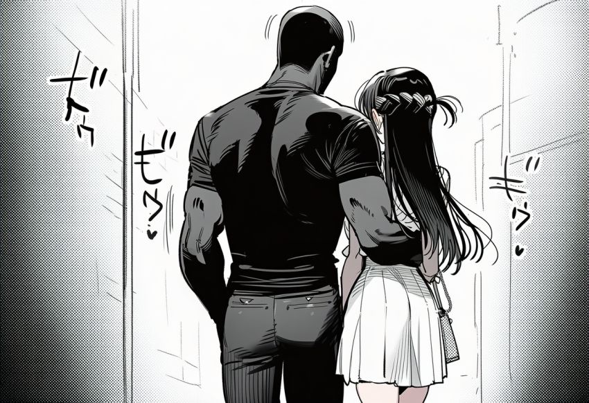 【画像】彼氏とのセッ●スを写真に撮られ脅されてしまう彼女【彼女、お借りします】