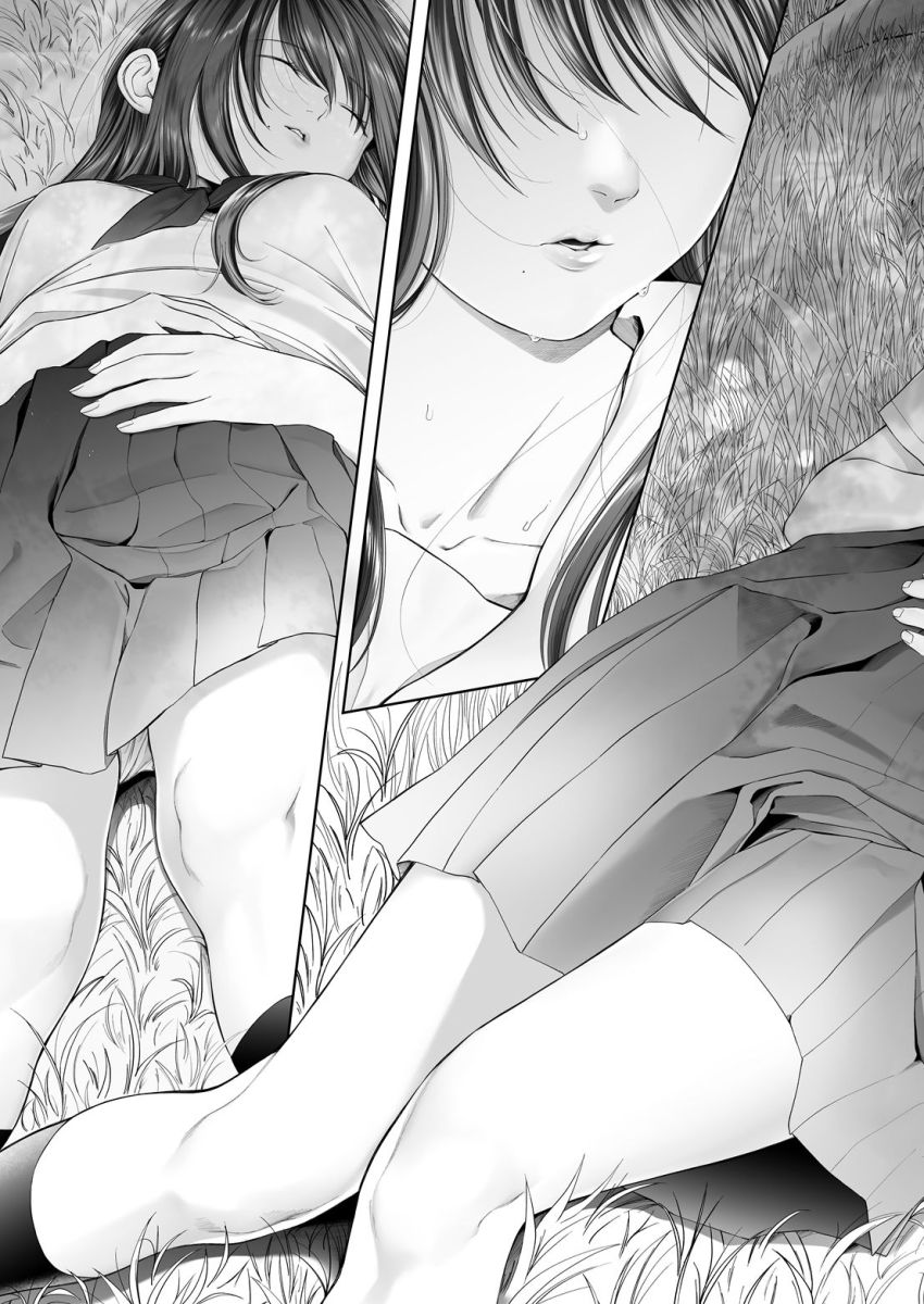 【漫画】JKさん「もうッムリ…ッ♥とまんないっ♥ぱこぱことめられないのぉ…ッ♥♡」就活中の男さんアイス食べながら散歩してたらJKを拾う【JKおちてた】