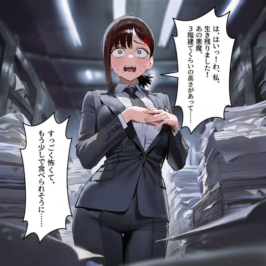 【画像】男くん「本当はすごくお金欲しいんでしょ？♥」お金に困った女さん援交に手を出してしまう【チェンソーマン】
