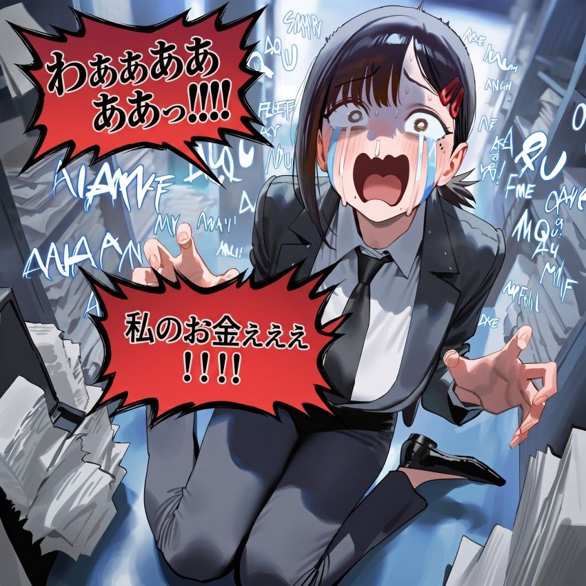 【画像】男くん「本当はすごくお金欲しいんでしょ？♥」お金に困った女さん援交に手を出してしまう【チェンソーマン】