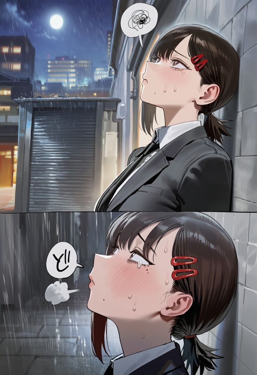 【画像】男くん「本当はすごくお金欲しいんでしょ？♥」お金に困った女さん援交に手を出してしまう【チェンソーマン】