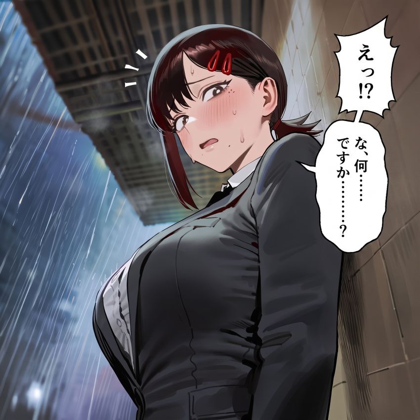 【画像】男くん「本当はすごくお金欲しいんでしょ？♥」お金に困った女さん援交に手を出してしまう【チェンソーマン】