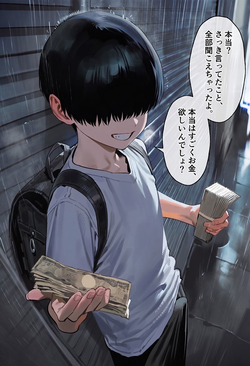 【画像】男くん「本当はすごくお金欲しいんでしょ？♥」お金に困った女さん援交に手を出してしまう【チェンソーマン】