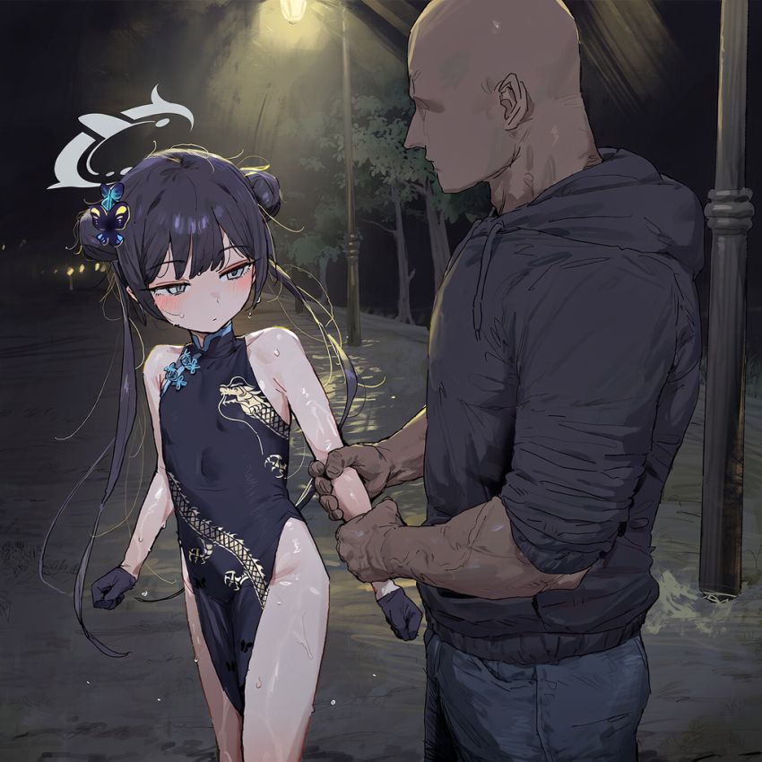 【画像】深夜にびしょ濡れで徘徊している女さんを連れ込んで足腰立たなくなるまでハメ倒す【ブルアカ】