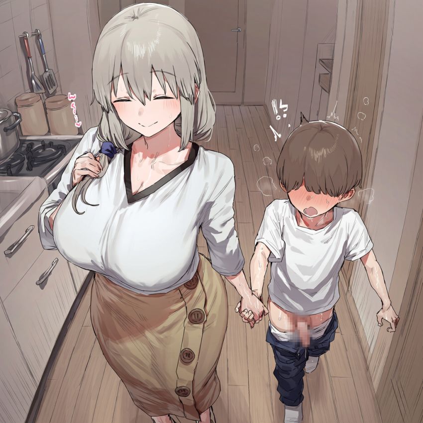 【画像】近所の男くんを家に誘い込みイタズラしたら返り討ちにあう人妻さん【宇崎ちゃんは遊びたい】