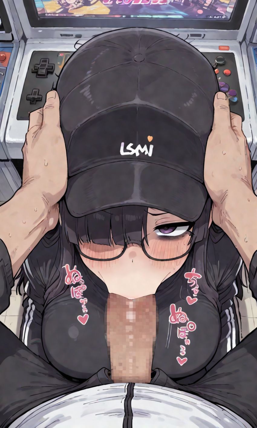 【陰キャ】ゲーセンで見かけた陰キャ女さんが思ったよりエロくて早速トイレハメｗ