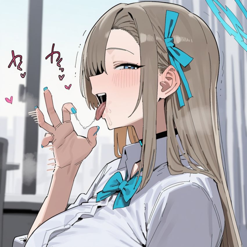 【画像】勃起が収まらないクソガキくん保健室のギャルに性処理してもらう【ブルアカ】