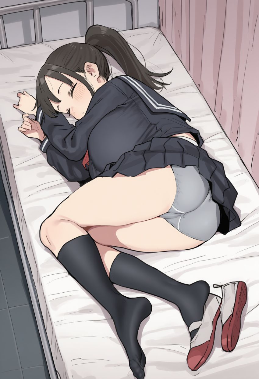 【画像】男くん「うっ♥おっ♡気持ち良すぎて頭おかしくなるっ♥♡」寝ている無防備な女さんに思う存分生ハメしよう