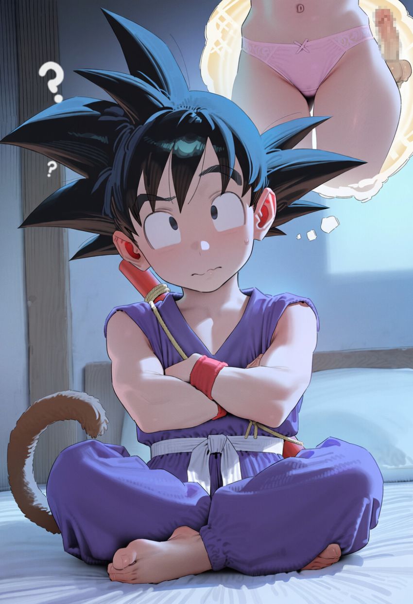 【画像】旅先で出会った男くんと旅をすることになったが発情して襲ってきた【ドラゴンボール】