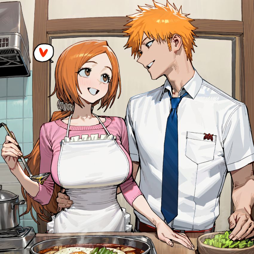 【画像】嫁が妊娠して一緒に喜んでいたが生まれてくる子はきっと肌の色が違うｗ【BLEACH】