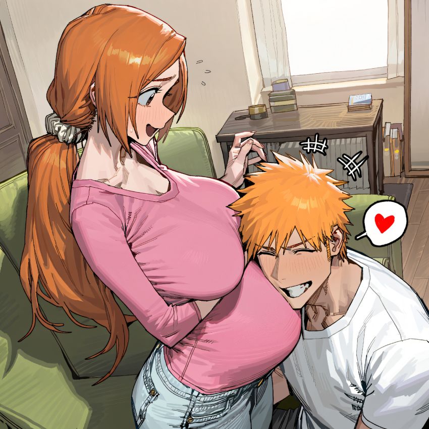 【画像】嫁が妊娠して一緒に喜んでいたが生まれてくる子はきっと肌の色が違うｗ【BLEACH】