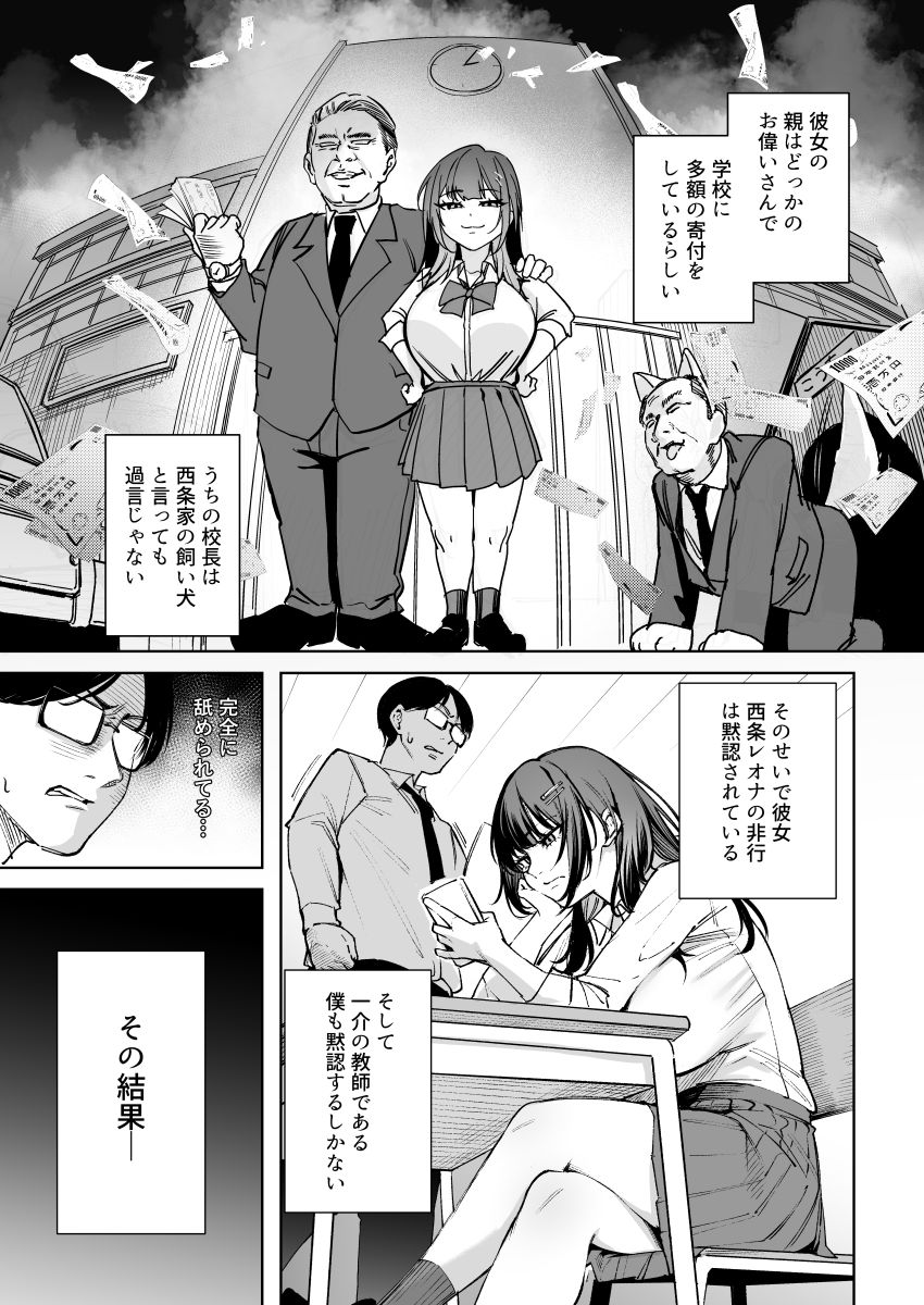 【同人】JKさん「これのどこが教育なのよ…」反抗的な一軍JKさんを教育してやる【生意気ギャルを教育します】