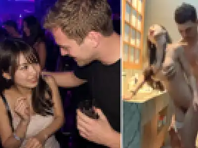 【無修正】クラブで白人にナンパされた日本人女子ってこんな簡単にチ●コ挿入させてしまうのかよ…