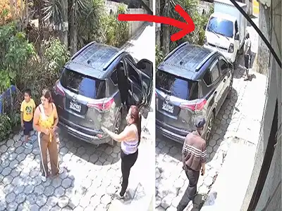 【閲覧注意】道を塞いでたDQN家族の車 ⇒ そこにクッソヤバいトラック運転手が現れこうなる…（動画あり）