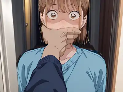 【画像】鹿野先輩が無理やりレ●プされてしまうエロ画像