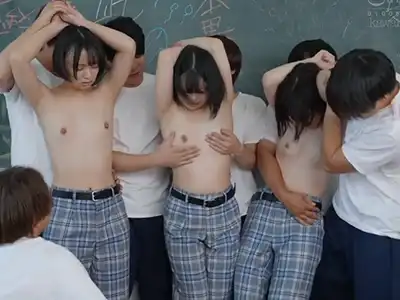 【中出し集団レ〇プ】学力が足りずド底辺ヤンキー男子校しか受からなかった3人の少女の末路…